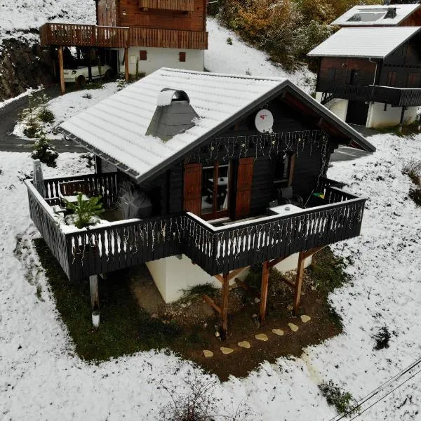 Chalet proche Morzine et lac Léman WIFI offert, Hotel in Le Biot
