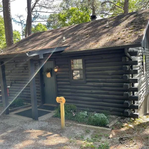 Loblolly Pines Adventure Log Cabin, hotel en Garfield