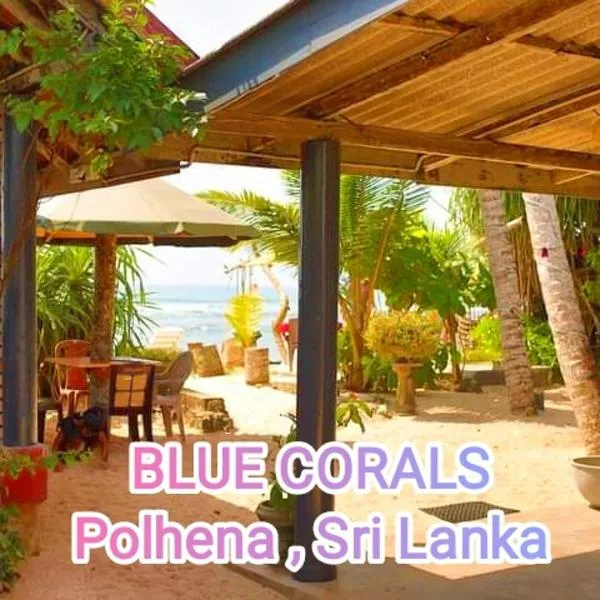 Madihe East에 위치한 호텔 Blue Corals Beach Bungalow