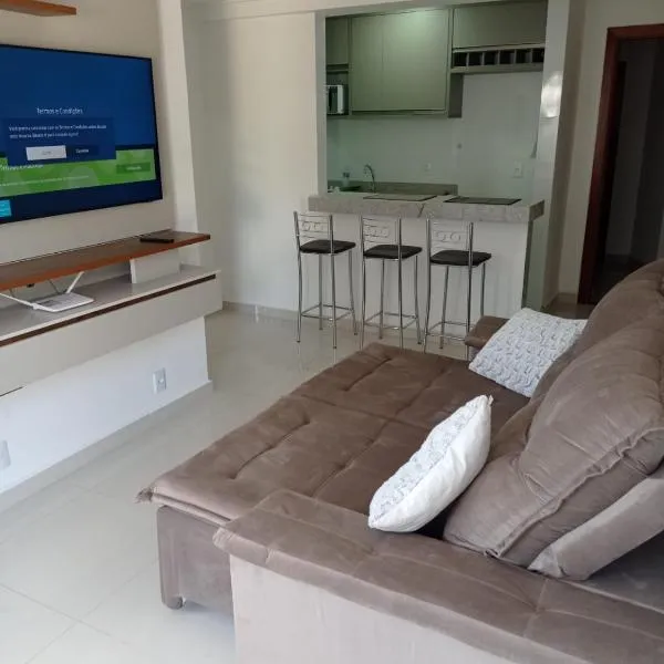 Lindo apartamento 1 quarto próximo a Rua de Lazer Domingos Martins, hotel v destinaci Domingos Martins