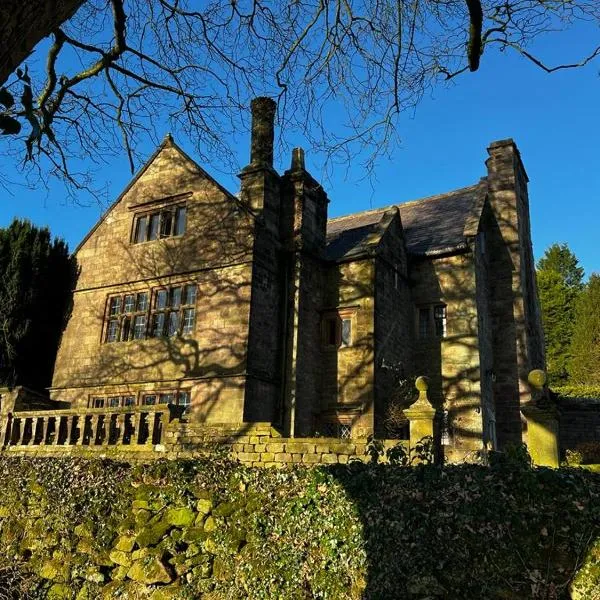Riber Hall Manor、Matlock Bankのホテル