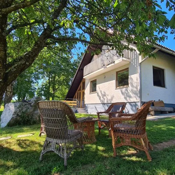 Forestside House Gacka with relax area, hotel v destinaci Sinac
