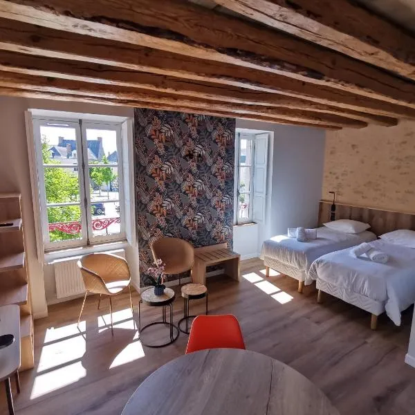 Malicorn' Appart-Hôtel, hotel v destinaci Malicorne-sur-Sarthe