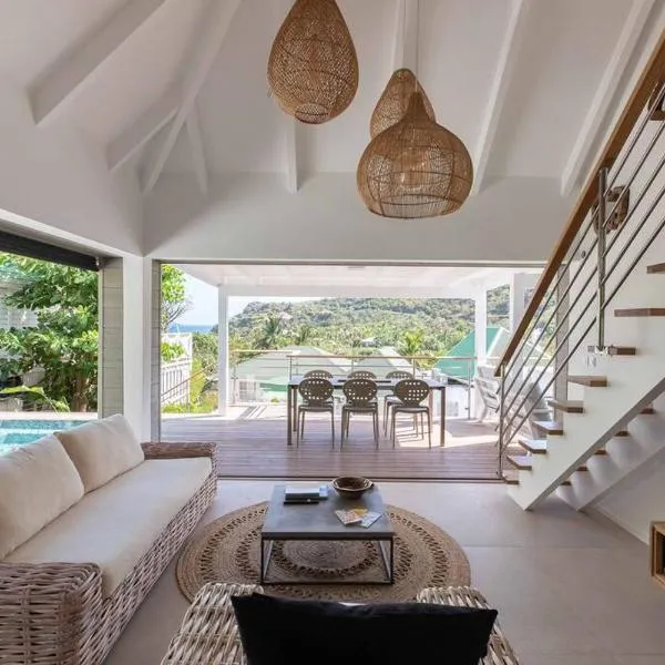 Villa Les Belles Vues de St Jean, hotel v destinaci Saint Barthelemy
