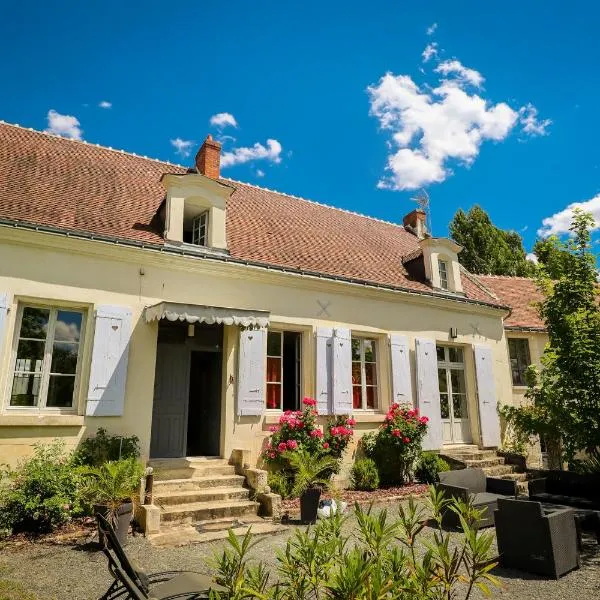 Le Grand Presbytère de Beaulieu, hotel in Saint-Jean-Saint-Germain