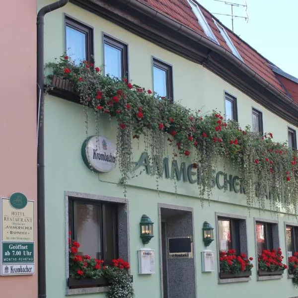 Ammerscher Bahnhof, hotel u gradu 'Anrode'