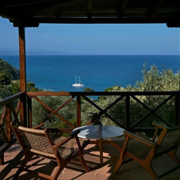 Skiathos Villa Ira、コウコウナリスのホテル