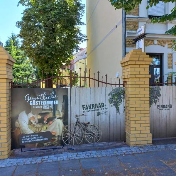 Pension Zur Elbe, hotel v destinaci Lutherstadt Wittenberg