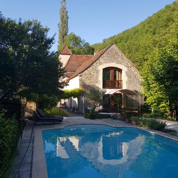 Le Moulin de Jules et Akasha, hotel in Lentillac du Causse