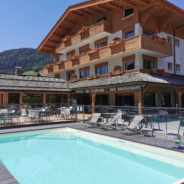 Hôtel-Chalet Les Ecureuils Restaurant, Piscine, Jardin, Garage, Hotel in Le Grand-Bornand