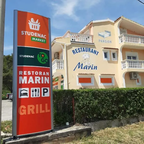 Pansion restoran Marin, hotel a Posedarje (Possedaria)
