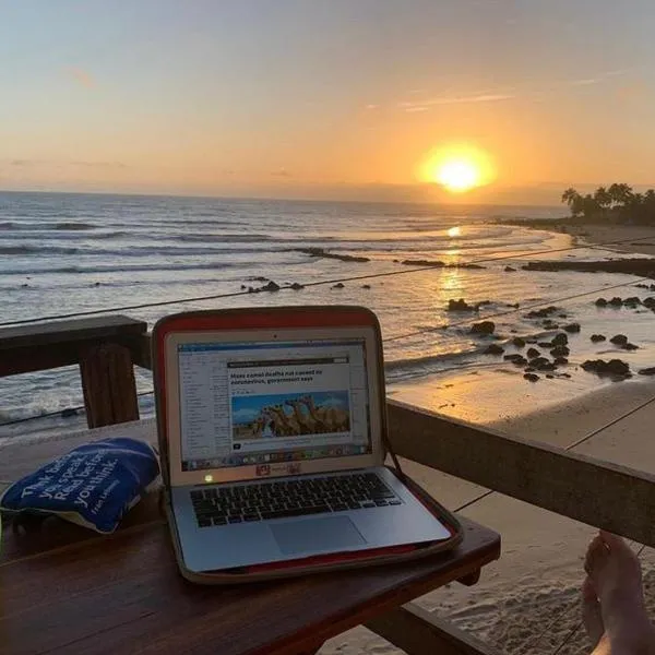 Pé na Areia, hotel a Baía Formosa