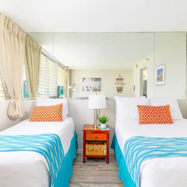 Cozy Waikiki Studio at Aqua Aloha Surf, ξενοδοχείο στη Χονολουλού