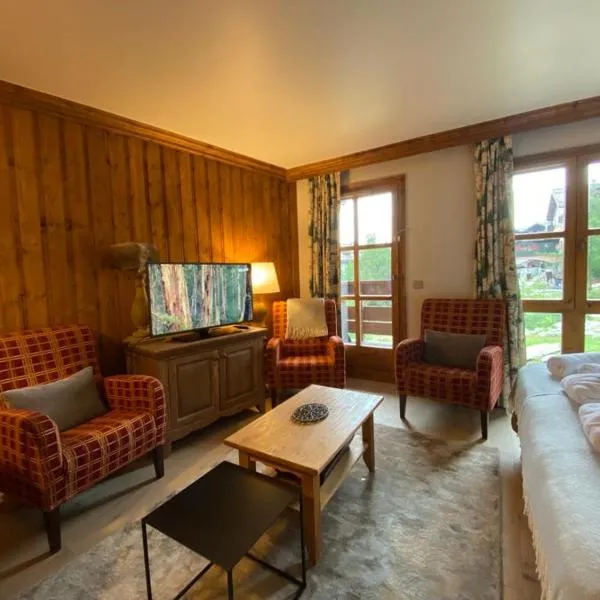 Petite Marmotte Spacieux Studio pour 4, Skis aux pieds, Le Refuge du Montagnard, Arc 1950, hotel i Arc 1950