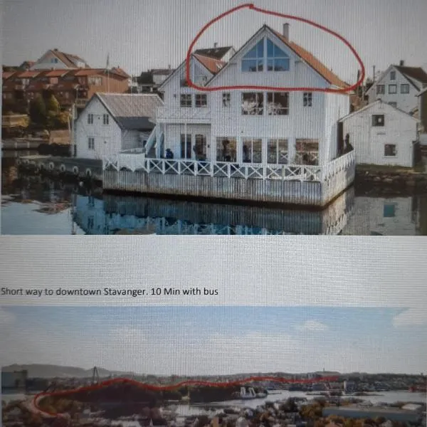 Lovely apartment in maritime surroundings near Stavanger、スタヴァンゲルのホテル