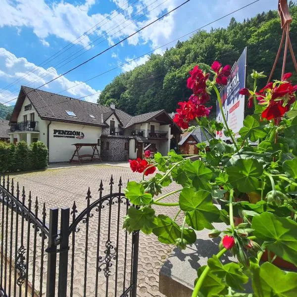 Penzión Dúhový Pstruh, hotel u gradu Bistra