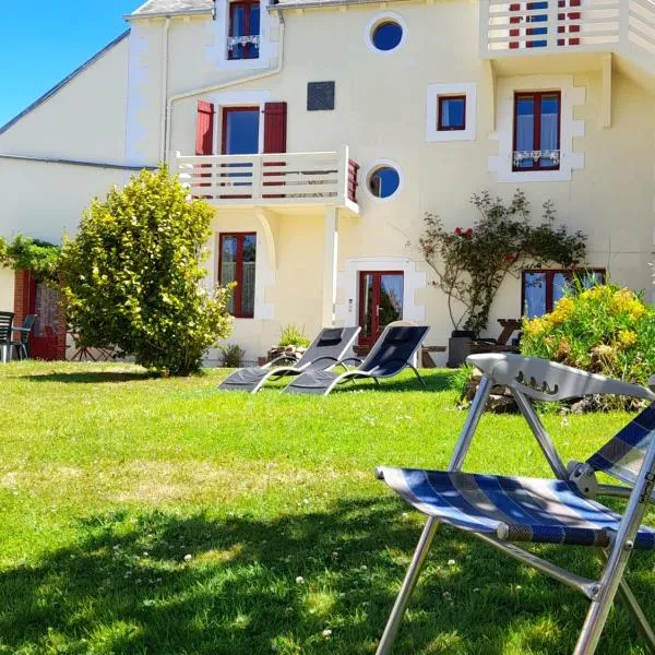Les Hortensias GR 34 - Chambres d'Hôtes, hotel v destinaci Trévou-Tréguignec