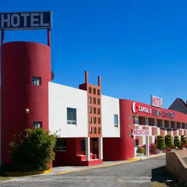 Hotel Euro Confort,Pachuca、パチューカ・デ・ソトのホテル