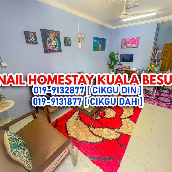 Nail Homestay Kuala Besut, hotel u gradu Kampung Kuala Besut