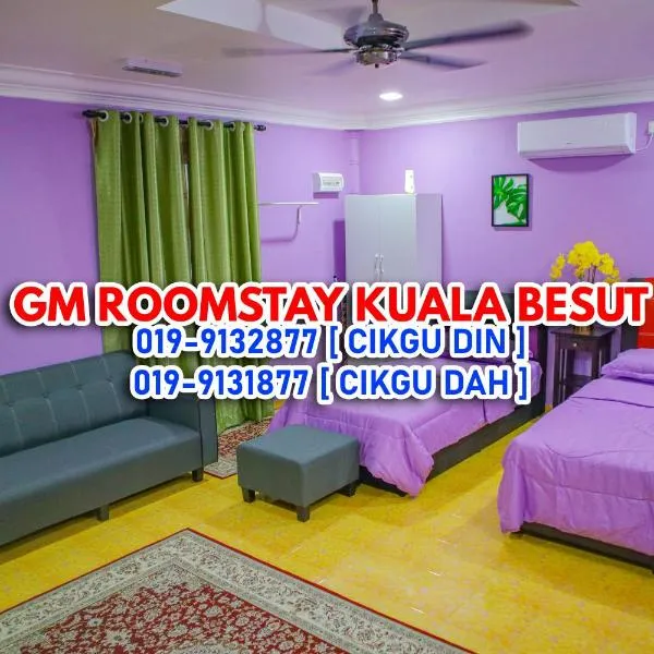 GM Roomstay Kuala Besut, hotel en Kampong Ayer Terjun