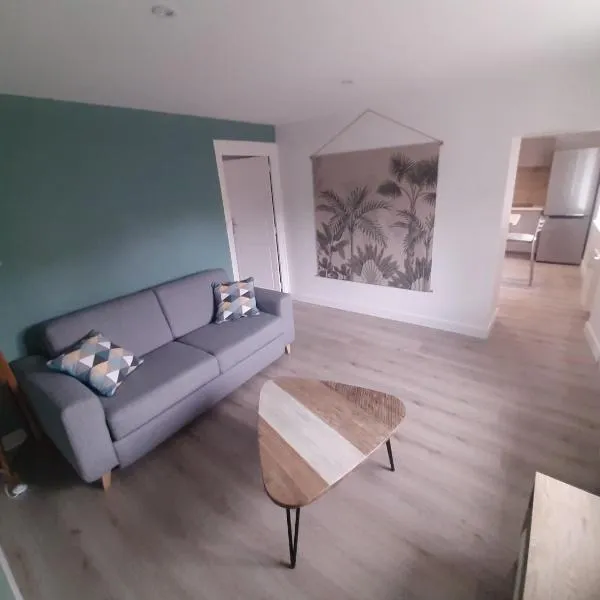 Bel Appartement T2 40 M², hótel í Yzeron