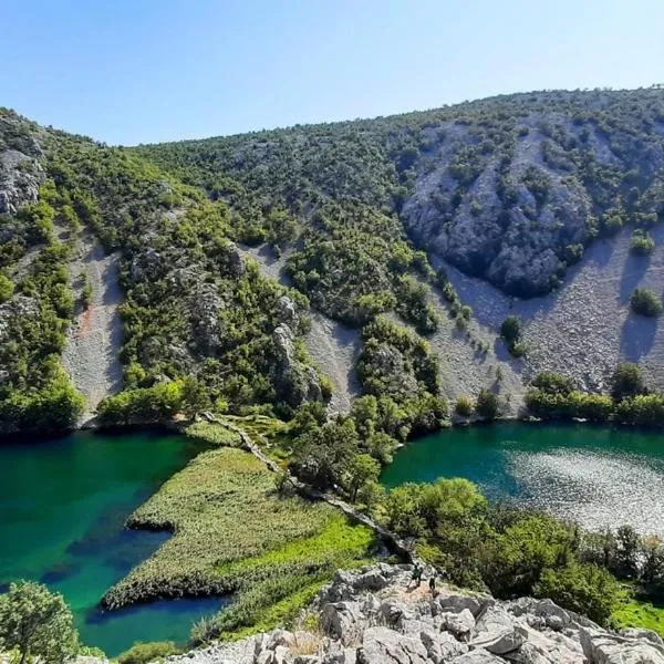 Kamp Kanjon Krupa, hotel v destinaci Golubić