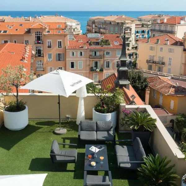 Best Western Hotel Mediterranee Menton, hotelli Mentonissa