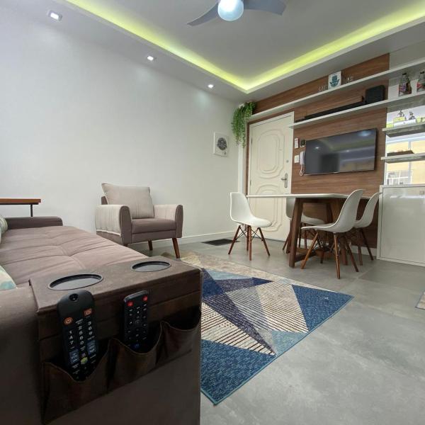 Apartamento 1 quarto a 4 min da praia - Copacabana - Foto 5