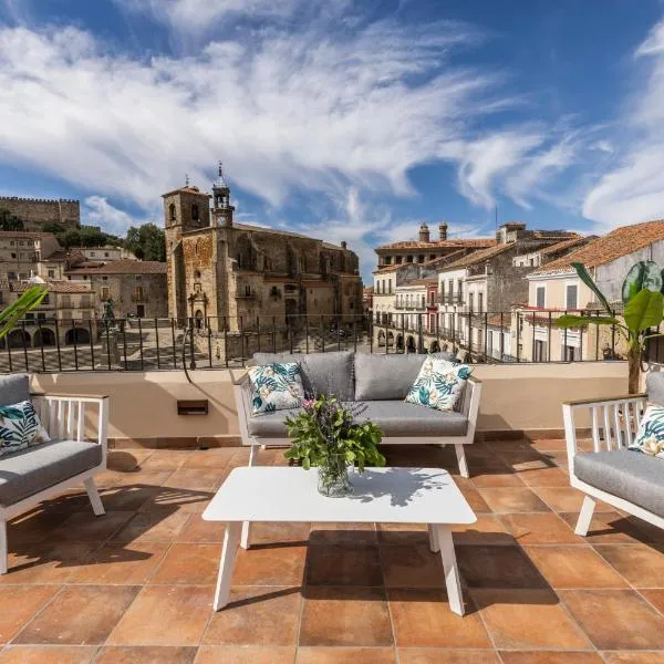 Apartamentos de diseño y céntricos en la Plaza Mayor, hotel in Trujillo
