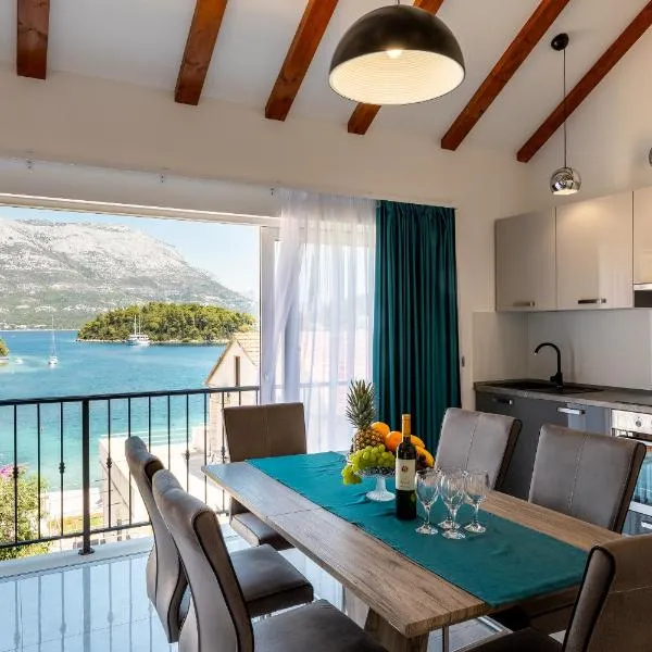 Blue sea apartment, hotelli Korčulassa