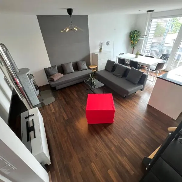 Penthouse-Wohnung - Balkon - Dachterrasse - Zentrum, hotel di Nurnberg