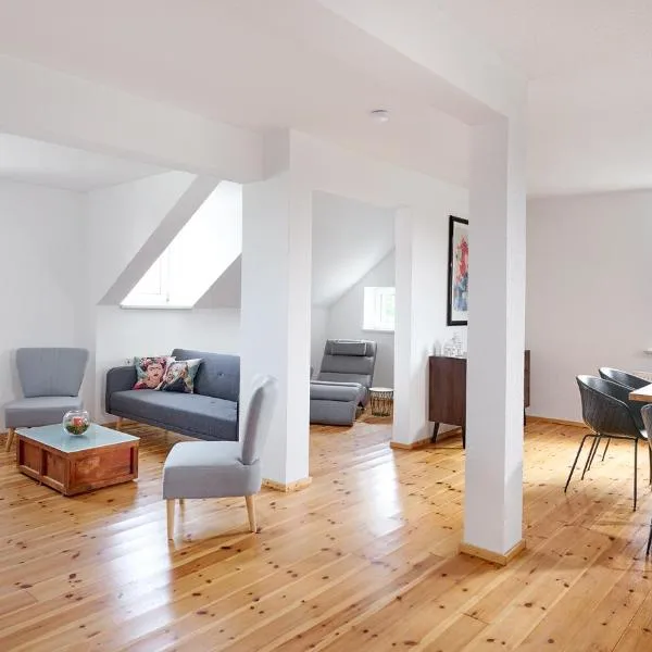 Ferienwohnung im Leipziger Neuseenland, hotel v destinaci Böhlen