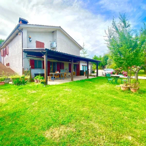 Villa Strada dei Monti Sibillini, hotel Montefortinóban