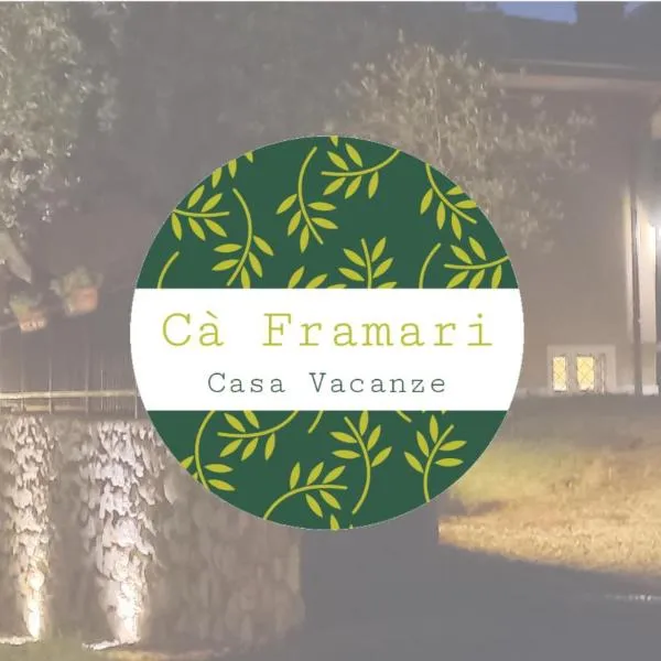 Cà Framari - Casa Vacanze, hotel em Marciaga