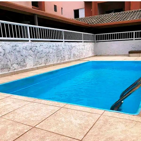 Incrível Apto com piscina e churrasq em Ubatuba SP - Foto 4