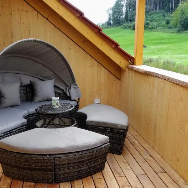 WaldBlick im Happy Allgäu - Wohnung mit großer Dachterrasse, hotel sa Leutkirch im Allgäu