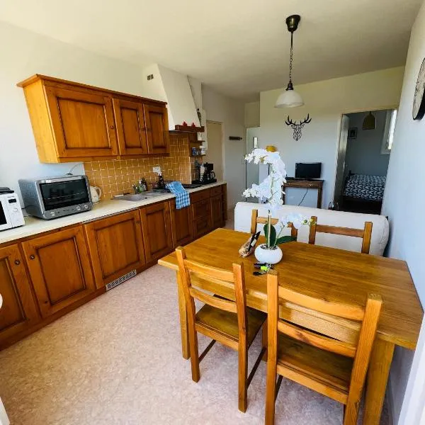 Appartement lumineux avec piscine chauffée en saison, hotel a Saint-Laurent-du-Jura