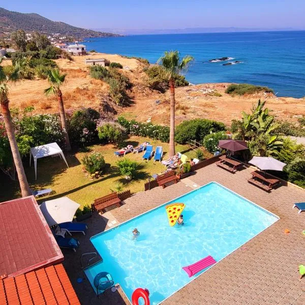 Kanalli Apartments, hotell i Pomos