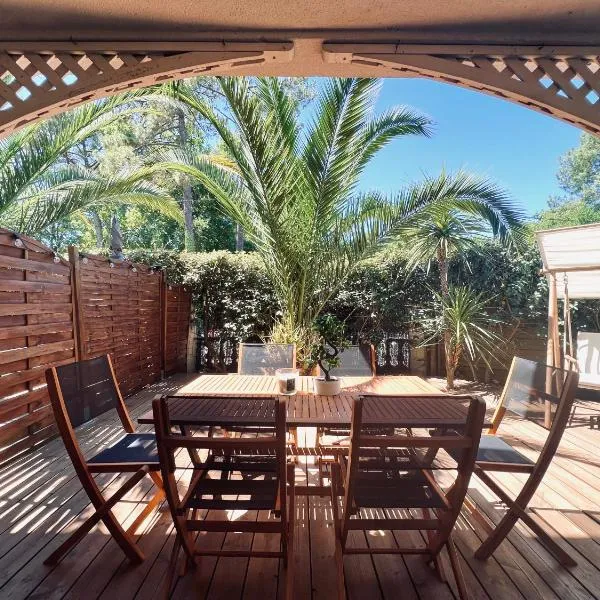 LANTON PLAGE - APPARTEMENT 6 PERS. TERRASSE – hotel w mieście Lanton