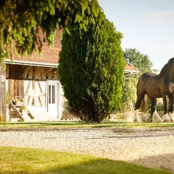 La ferme de la chassagne, hotel a Devrouze