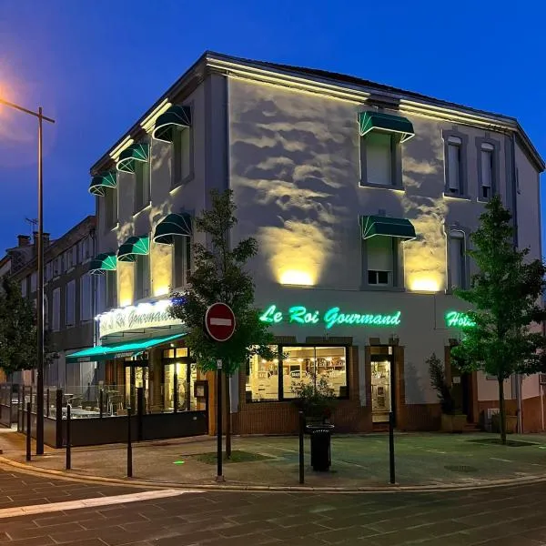 Hôtel Le Roi Gourmand, hotel in Montaut-Ariège