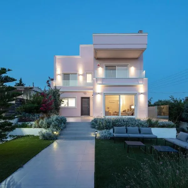 ATHENS RIVIERA Grand Panoramic Villa Lagonissi, hotel Lagonísziben
