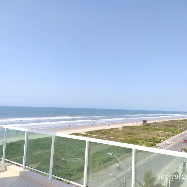 VIP Studio Beira Mar prédio com terraço em Matinhos, hotel a Matinhos