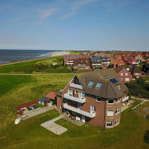 Strandhus Uiterst-hörn Backbord, hotelli kohteessa Baltrum