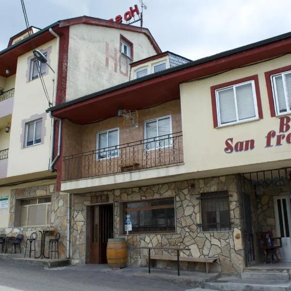 hostal san francisco, hotel Puebla de Sanabriában