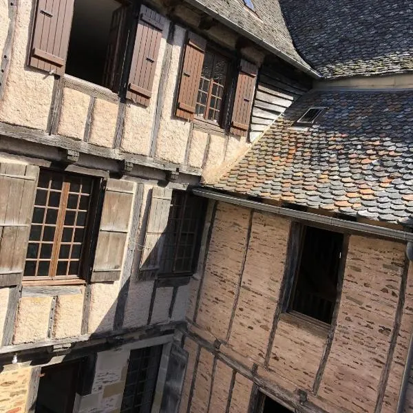 LA CONQUISE, hotel v mestu Conques-en-Rouergue