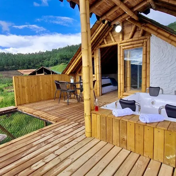Hass Glamping Jericó, hotel i Jericó