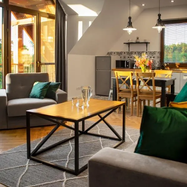 Apartamenty Pod Kominkiem, hotel v destinaci Rydzewo