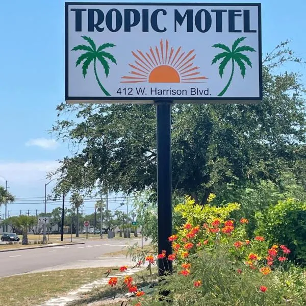 Tropic Motel, hótel í Aransas Pass