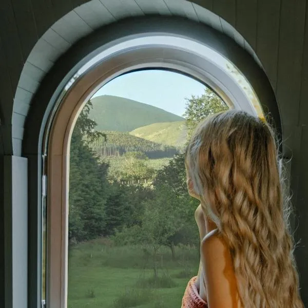 Enniskeen Estate & Forest Spa - Boutique Riverside Glamping Cabins、ニューカッスルのホテル